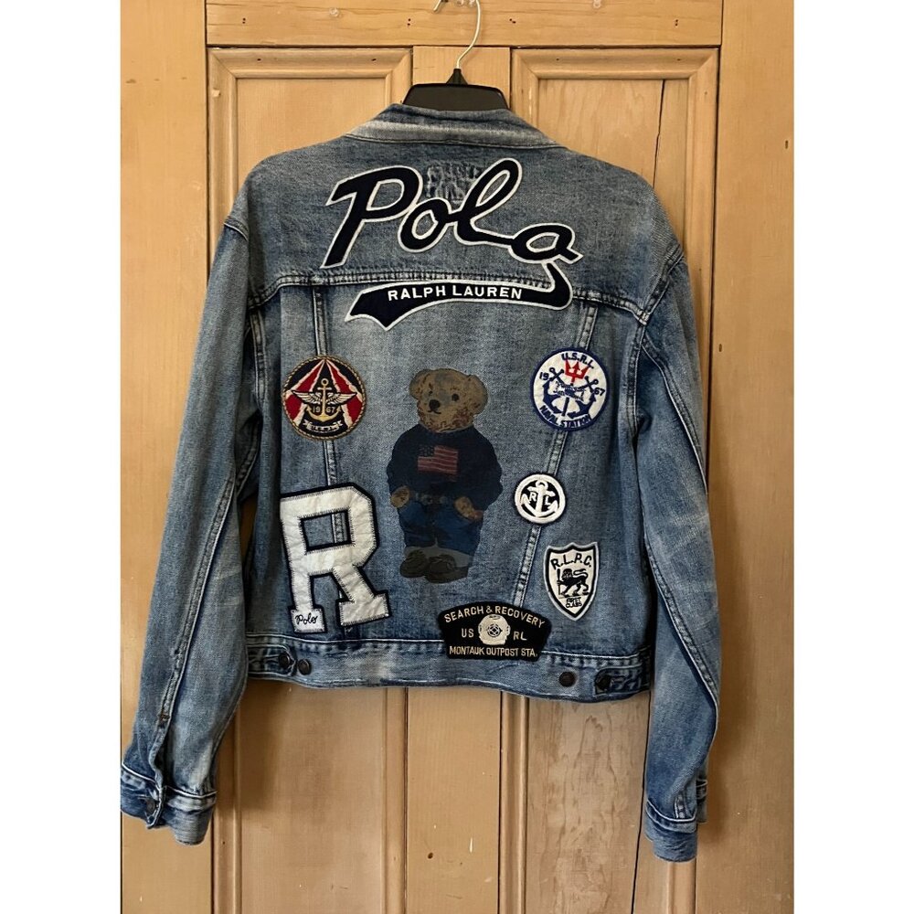 Polo by Ralph Lauren Women's Embroidered Denim Jacket - Picture 2 of 12